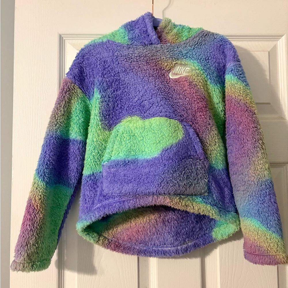 Nike Kids Multicolor Fleece Jacket Sz 6X